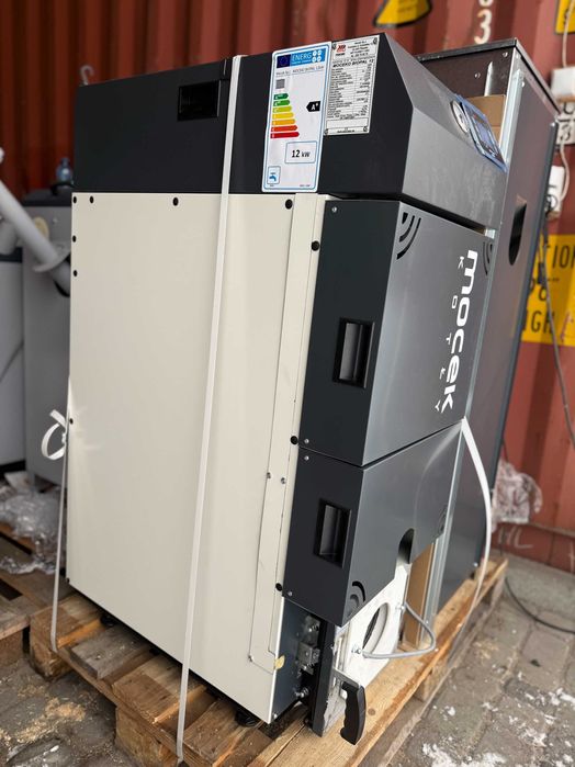 piec na pelet i drzewo kocioł peletowy  3-12 kw super palnik drewno