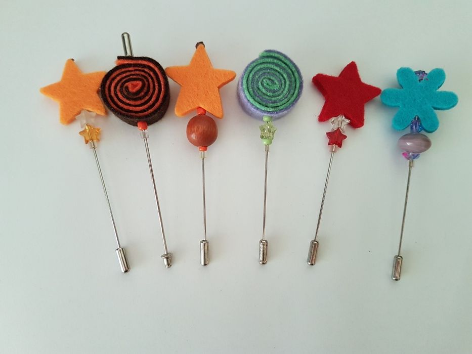 Alfinetes de feltro