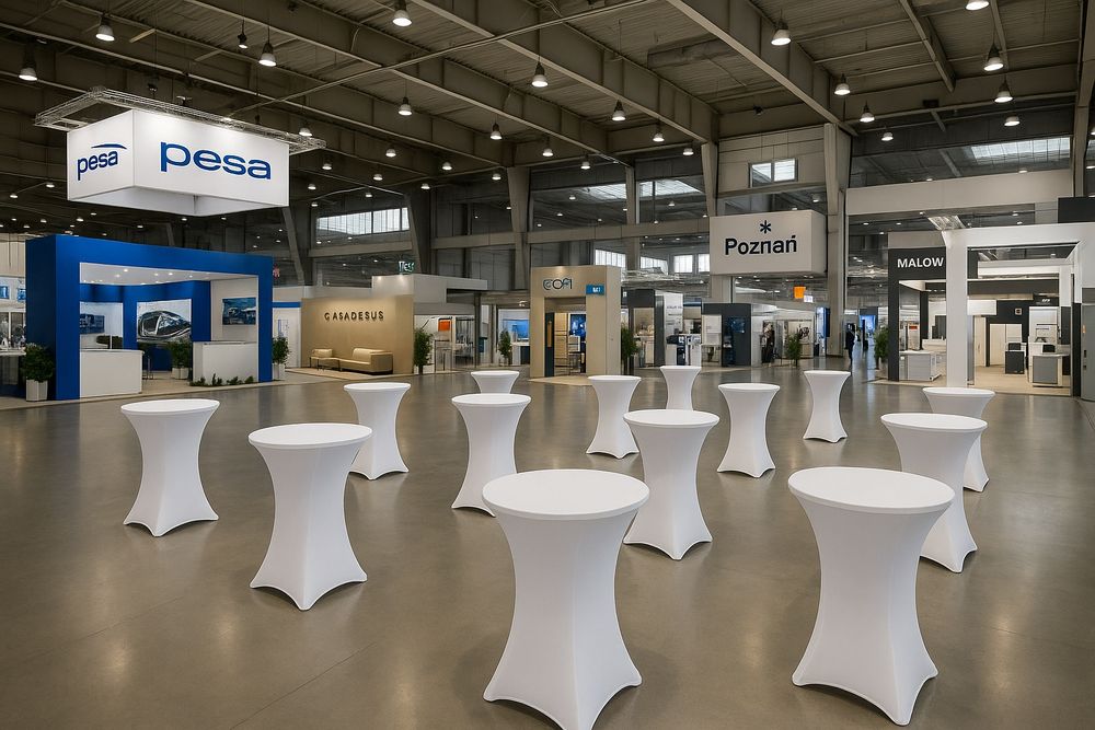 Stół koktajlowy barowy  wysoki 110 cm x 60 cm