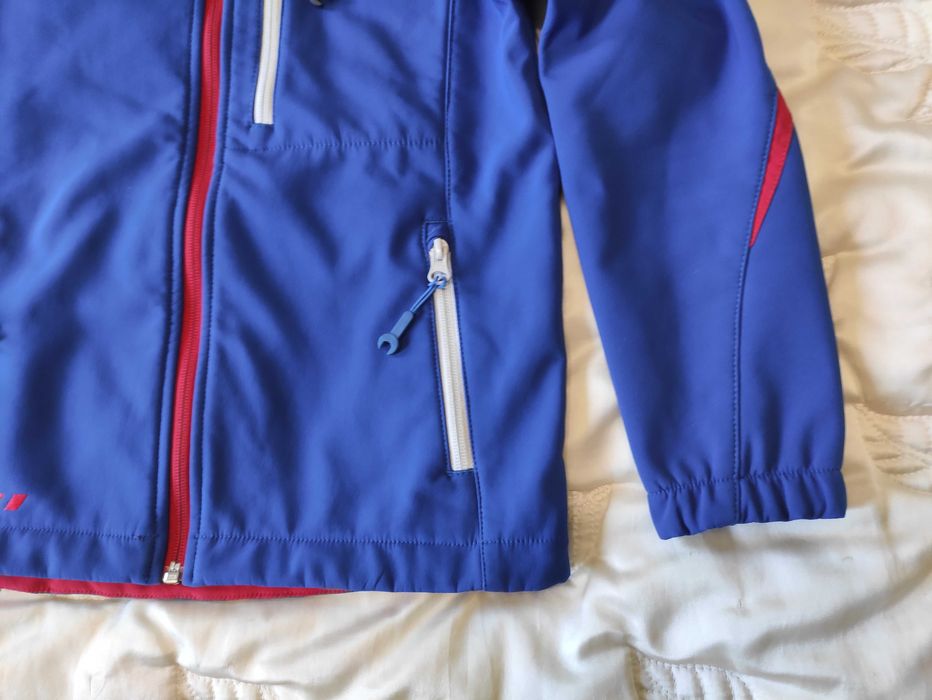 Dziecięcy softshell kurtka softshellowa Engelbert Strauss Motion 2020 r. 134-140 jak new