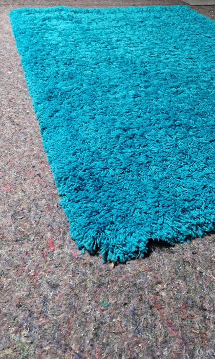 Turkusowy dywan 125x170 cm