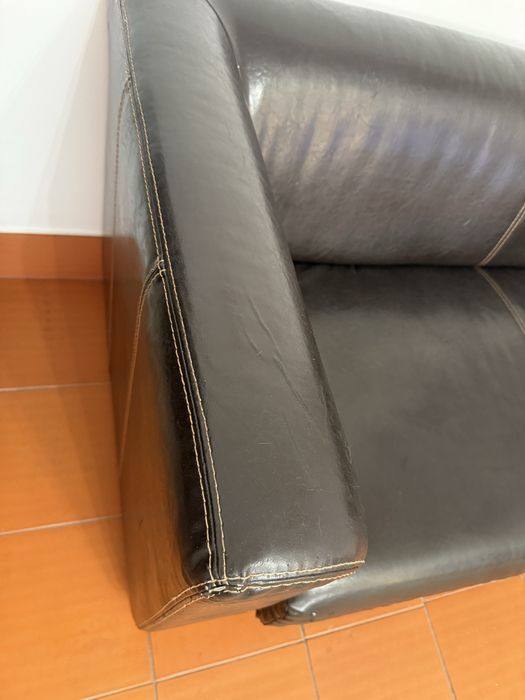 Sofa 2 lugares castanho