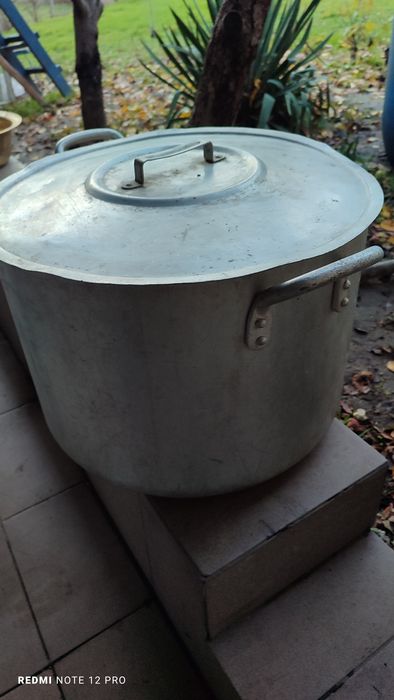 алюминиевая кастрюля 50 л . Производство СССР