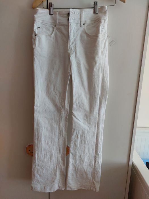 Calças de ganga brancas Salsa