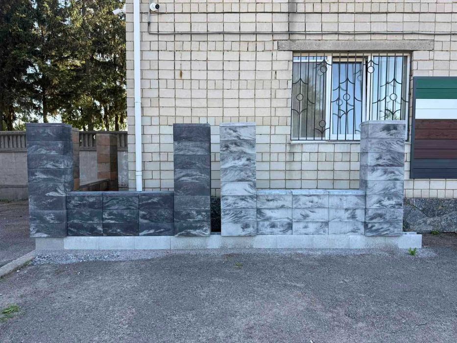 Блок Ранчо | Паркан | Забор | Модульний блок | Відсівоблок | Стовп |