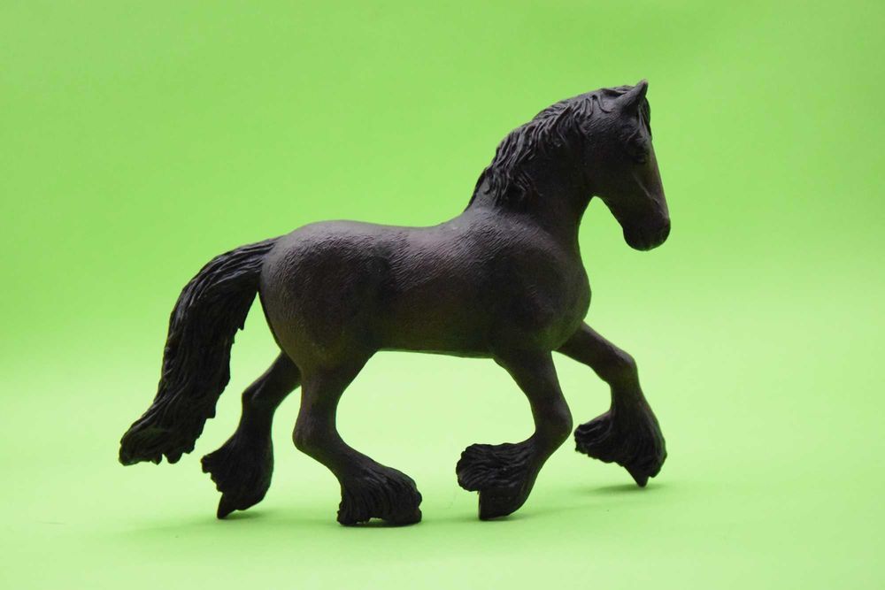 Papo koń wałach fryzyjski figurka 2007 FSH #306