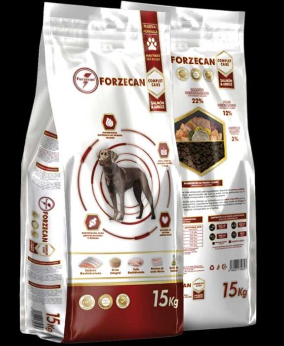 Forzecan Premium (Cuidado Completo Salmão e Arroz) - 15kg