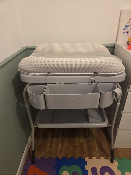 Banheira com trocador chicco