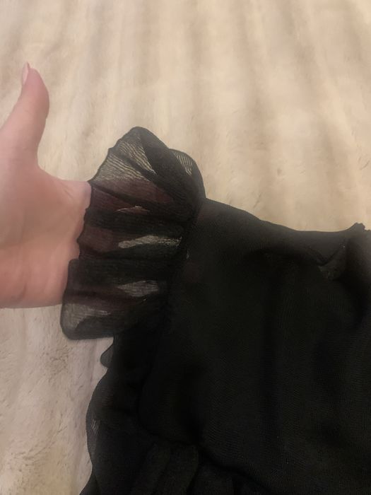 Blusa malha seda Zara