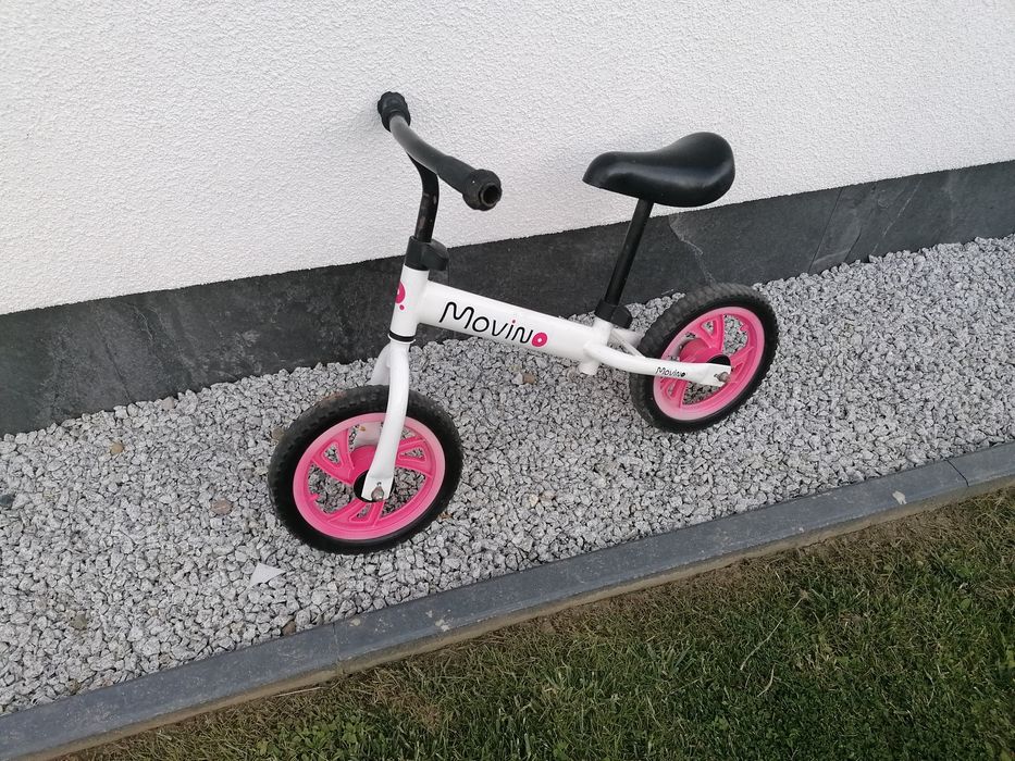 Rowerek biegowy dla dziewczynki