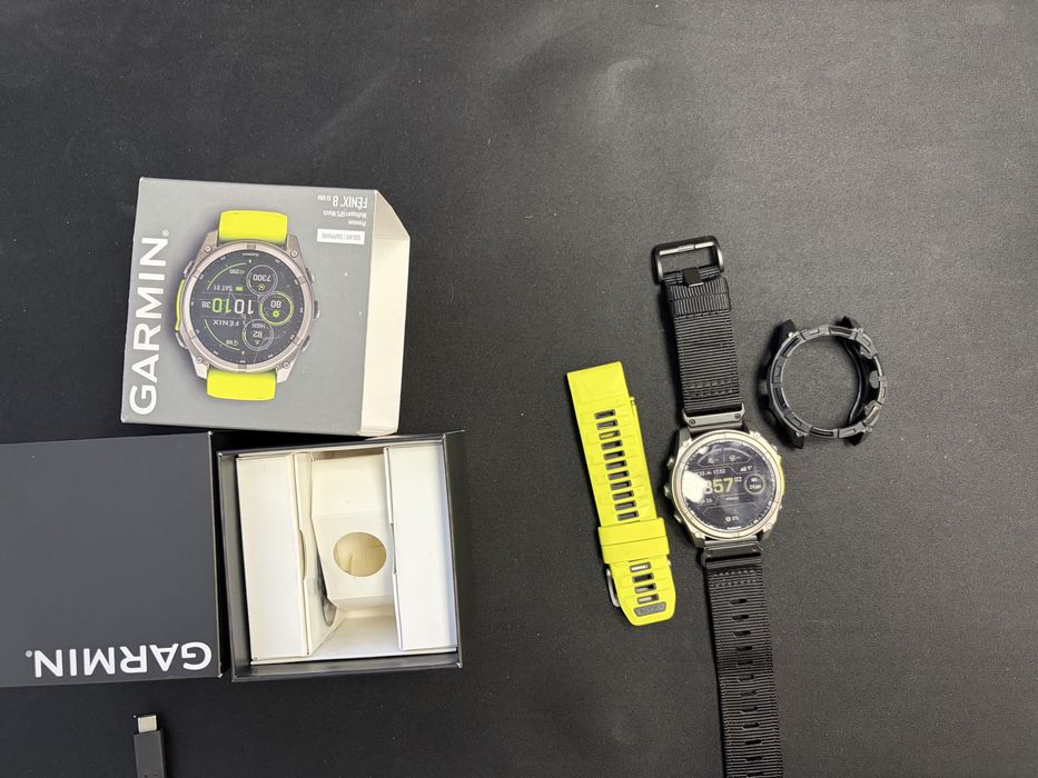 Garmin fenix 8 solar sapphire 51mm