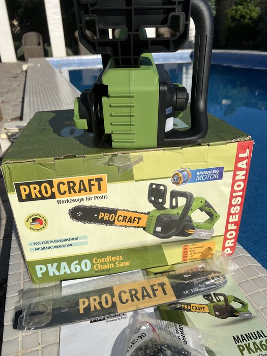 Акумуляторна пила Procraft PKA60 (без АКБ та ЗП)