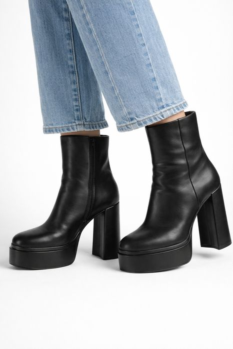 Ботильони черевики демісезонні  zara в стилі братц
