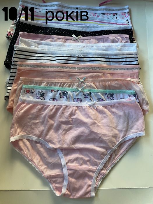 Труси для дівчинки,дитяча білизна Primark бавовнаЧудова якість-25грн