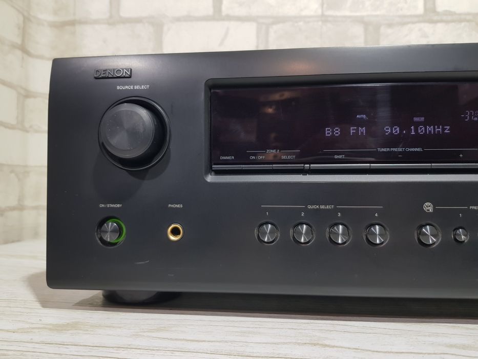 7.1 AV ресивер DENON AVR-1912+1,*7x125 Вт, HDMI, USB, 3D,б/у з