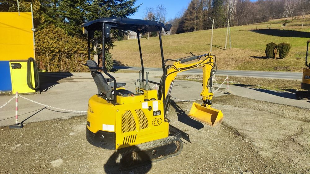 Minikoparka GG1000 PERKINS 3 ŁYŻKI umowa mini koparka