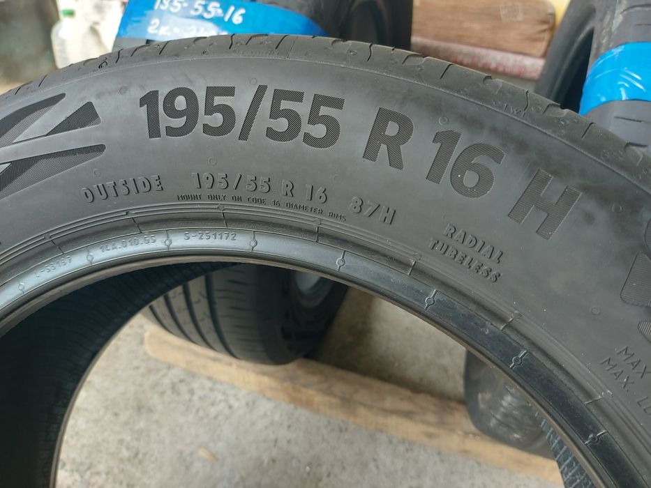 195/55 R16 Continental шини із германії