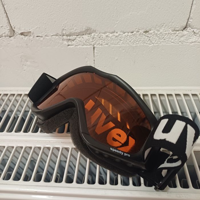 Gogle dziecięce UVEX Speedy Pro czarne