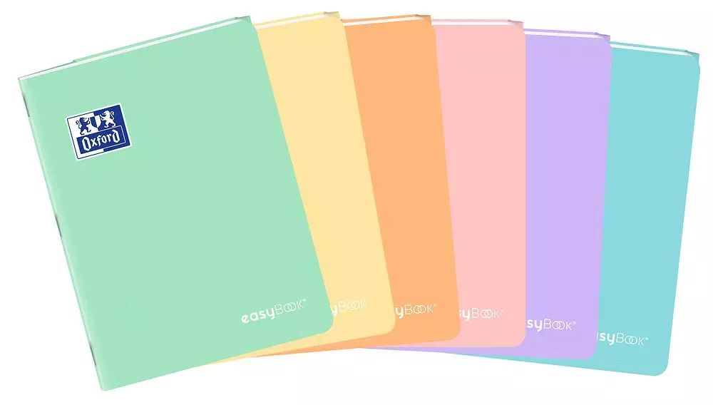 Zeszyt A5 60K Linia Oxford Pp Easybook Pastel Mix Pakiet 8 Szt.. Nowy Produkt