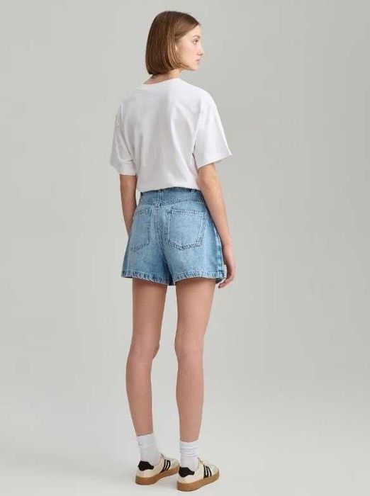 Джинсова спідниця-шорти — денім із характером