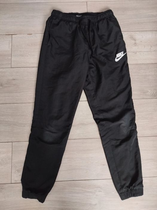 Spodnie Dresowe Nike Ortalion Czarne