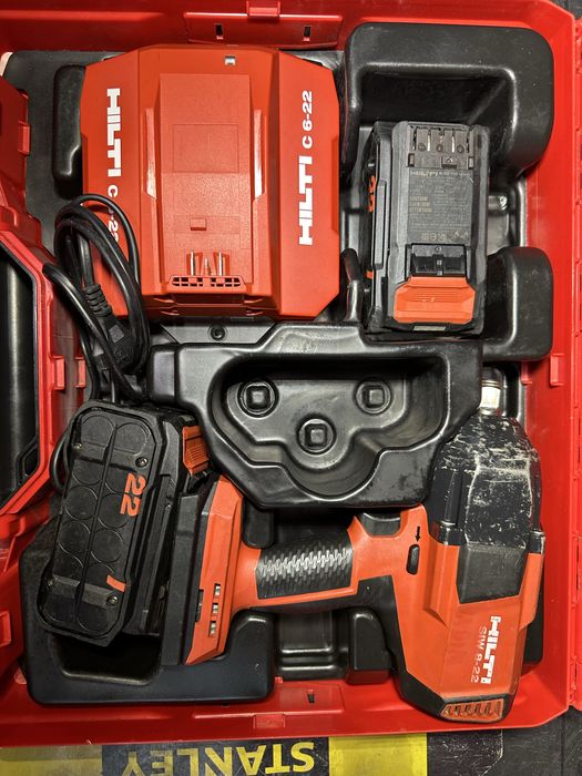 Акумуляторний ударний гайкокрут HILTI SIW 8 22 Nuron комплек