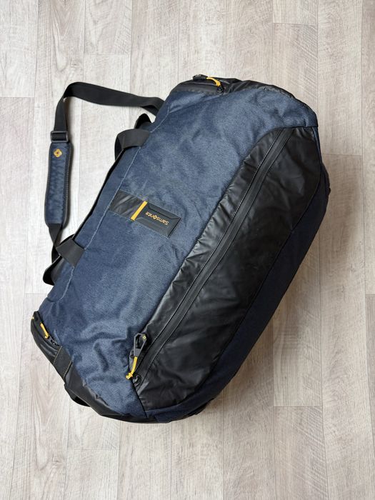 Дорожная сумка Samsonite размер 80 L оригинал спортивная большая синяя