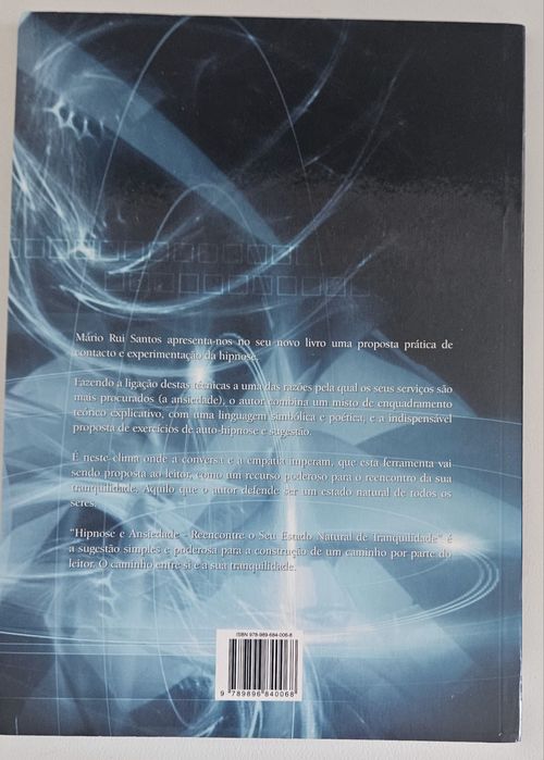 Livro Hipnose e Ansiedade