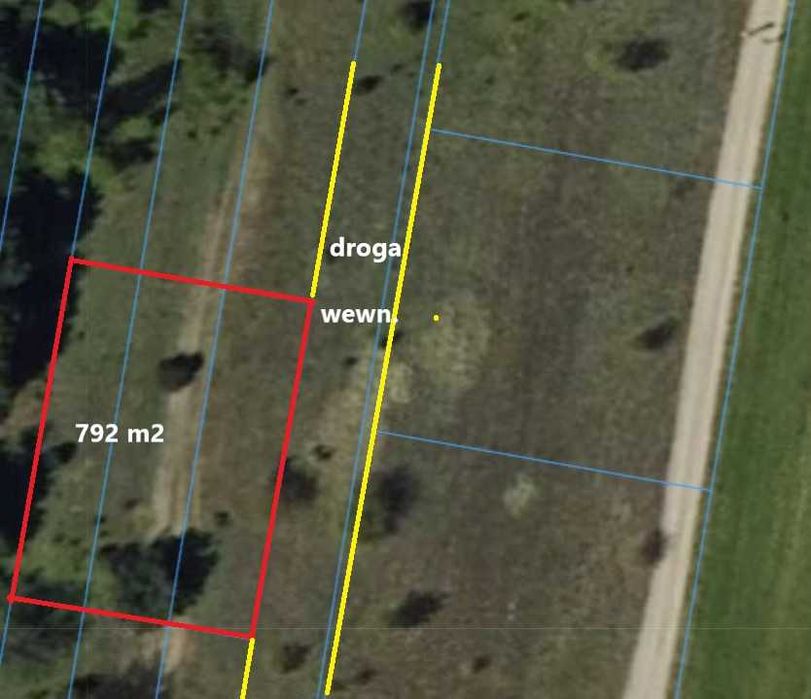 Działka budowlana 792 m2 - Katarzynów gm. Ozorków