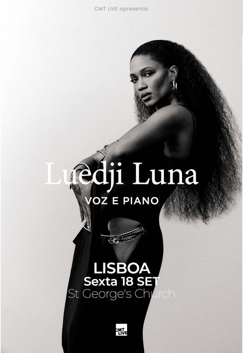 2 bilhetes Luedji Luna dia 18 Lisboa