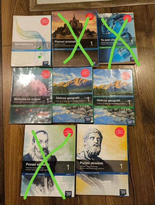 Podręczniki liceum/technikum 1 klasa