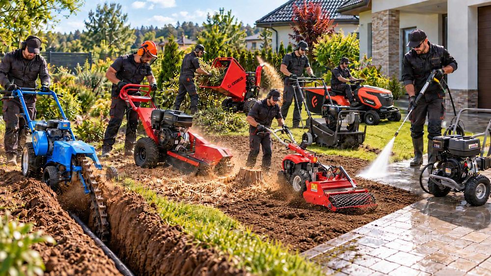 Usługi ziemne i ogrodowe – KURÓW • PUŁAWY • OKOLICE