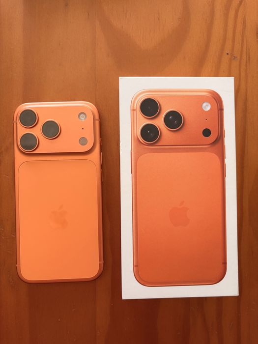 Iphone 17" pro 256gb Laranja.