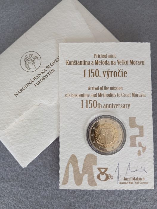 Moeda 2 euros, Proof, Eslováquia 2013