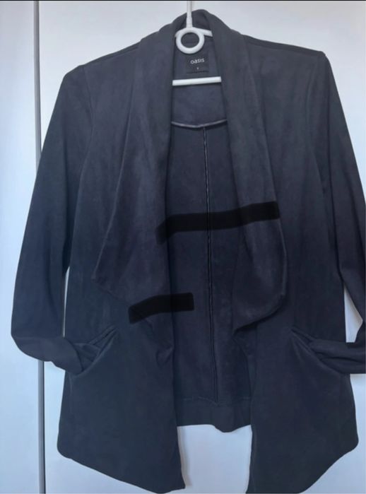 Żakiet marynarka zamsz