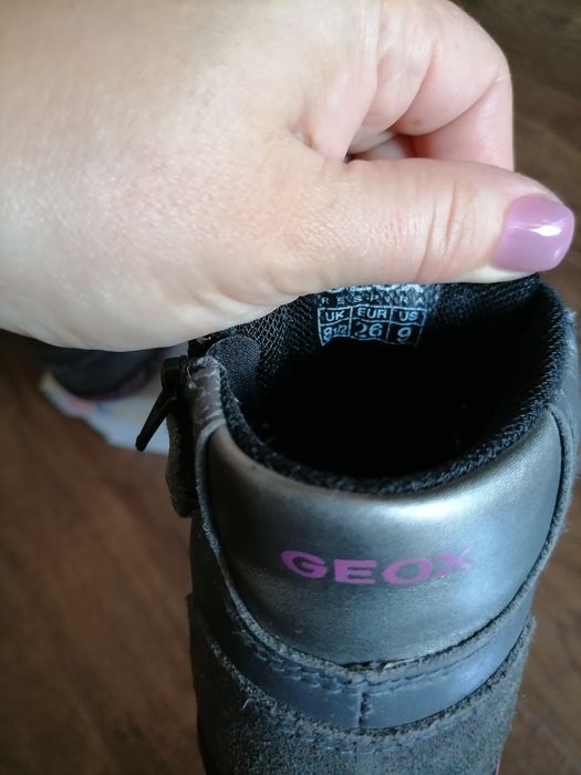 Демі ботінки хайтопи geox 26 р