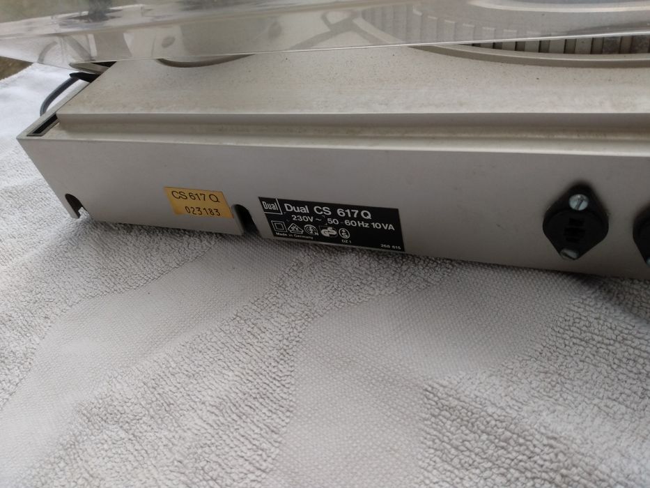 Dual CS 617Qgramofon do przegloadu