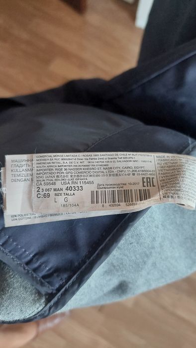 Parka de Homem bonita