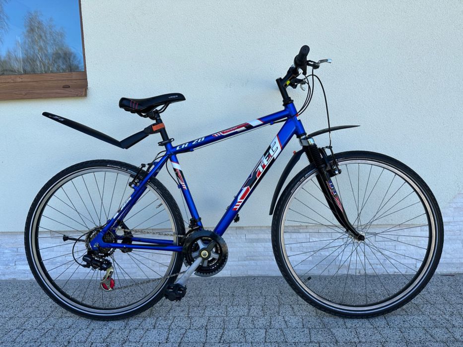 Rower YTEC - crossowy, koła 28, aluminiowy, amor, Shimano