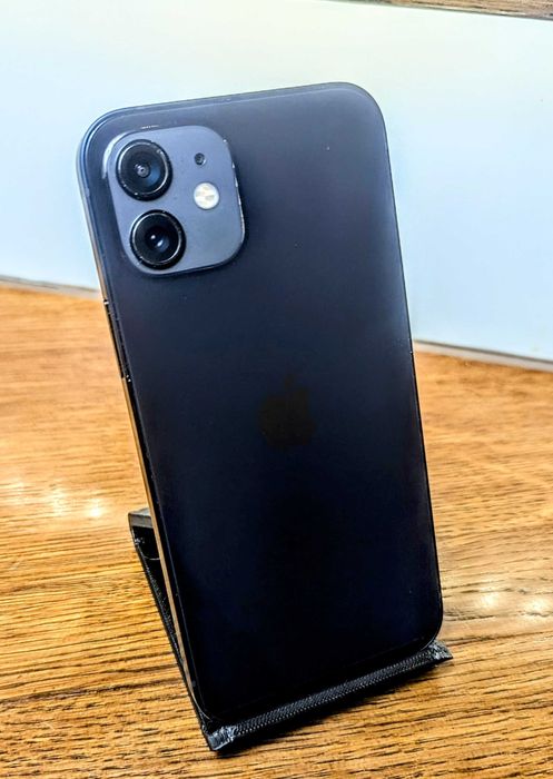 Smartfon iPhone 12 64GB 5G czarny stan: B+, bateria: 87%, gwarancja