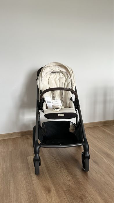Прогулянкова коляска Cybex Balios S Lux 2025 Seashell Beige з бампером
