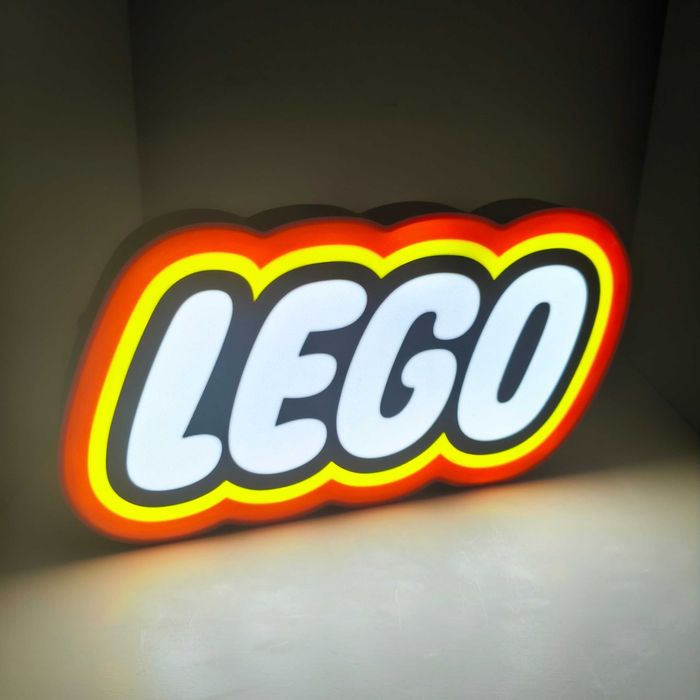 Candeeiro luz de presença LED Lego com interruptor e ligação USB