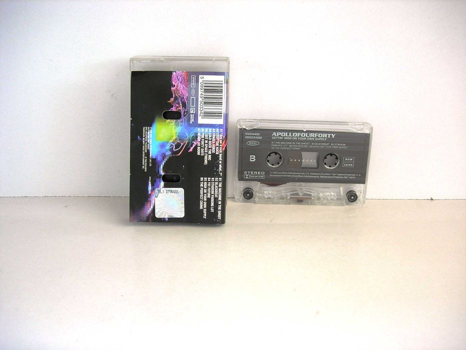 Apollo Four Forty "Gettin' High On Your Own Supply" kaseta Epic 1999