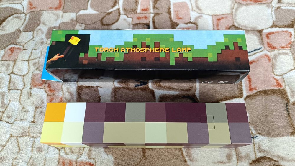 Minecraft Torch факел майнкрафт ночник светильник світильник