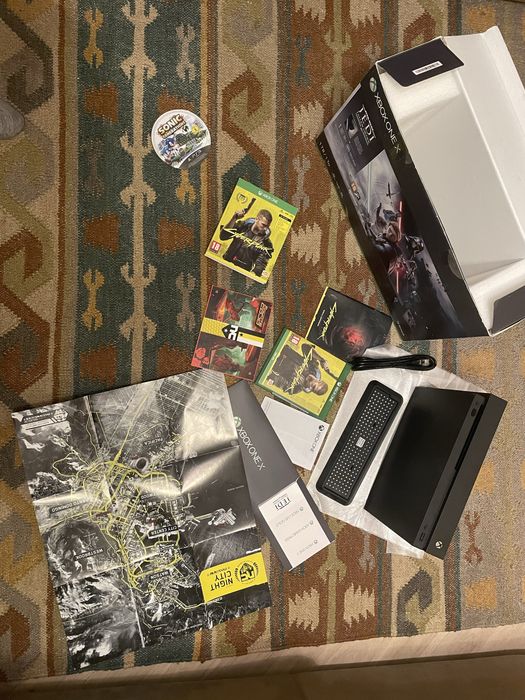 Xbox One X 1tb Cyberpunk 2077 FW 4908