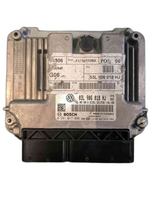 Centralina Motor / ECU VW SHARAN 2.0 TDI (103 kW / 140 cv) [05.2010 - 11.2015] 03L906018HJ (OEM) | 03L907309Q (OEM) | 0281017096 (OEM) | 1039S59047 (O