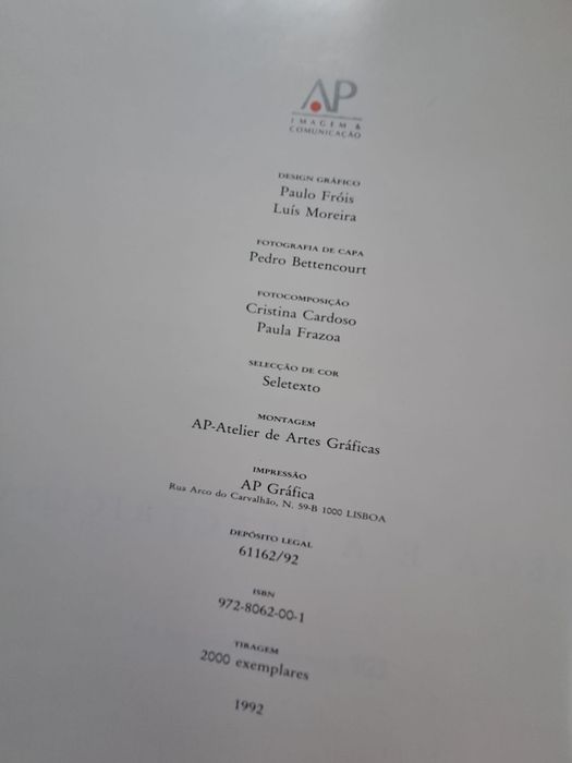 Livro Lisboa e a Electricidade EDP 1992