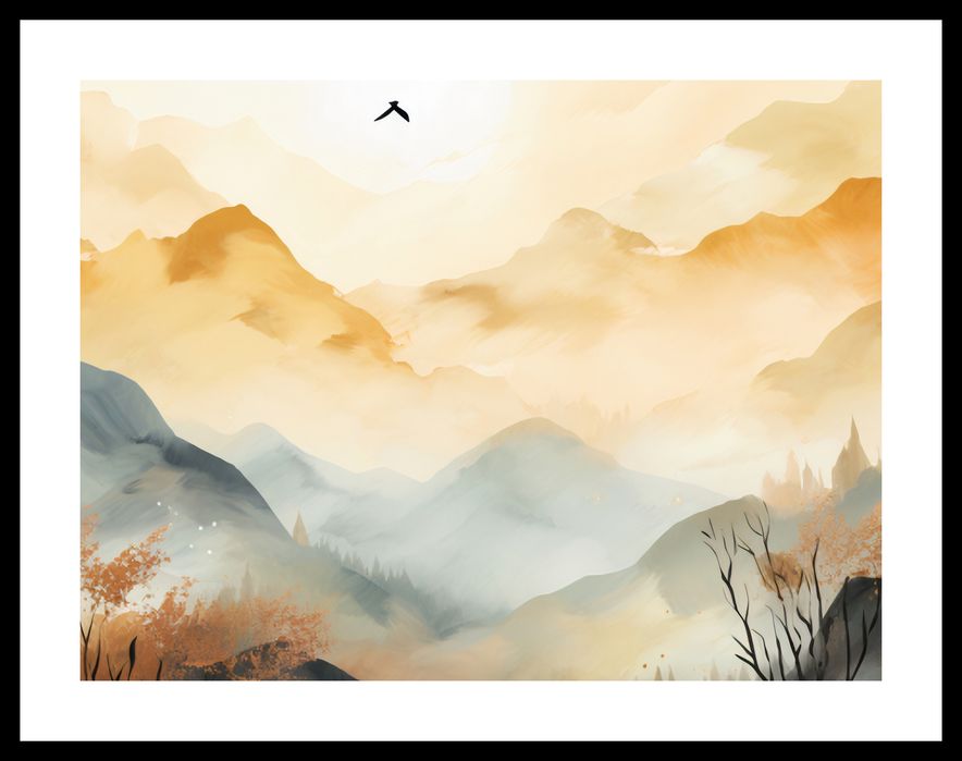 Plakat 40x30cm Zorza Świtania