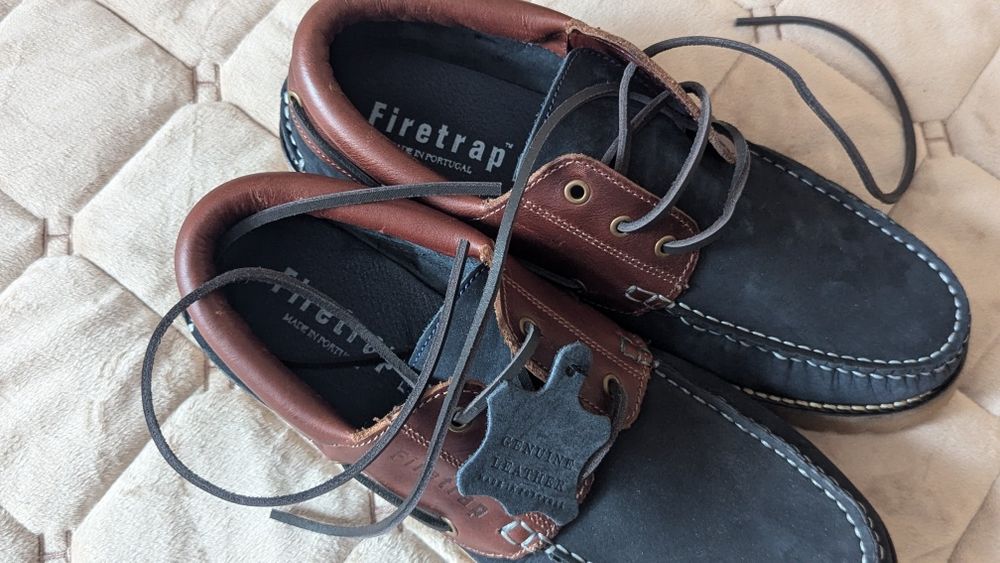 Топсайдери оригінал | Нові шкіряні туфлі | Розмір 42