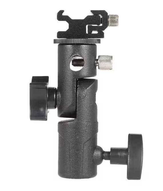 2x guarda-chuva branco difusores + 2x tripés + 2x Adaptadores E-type504943243502571527